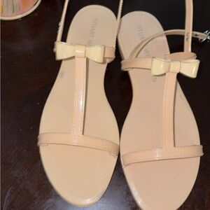 Stuart Weitzman Pink Mellie Bow
Jelly Sandal